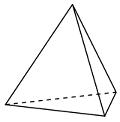 A tetrahedron