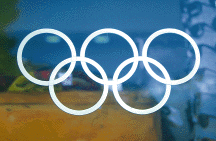 Five Olympic rings