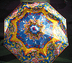 Octagonal umbrella
