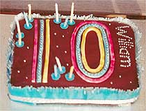 10th birthday cake